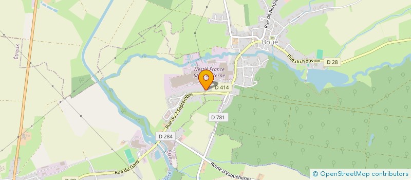 localisation de l'entreprise MADAME MARIE-DOMINIQUE LEMAIRE  BOUE