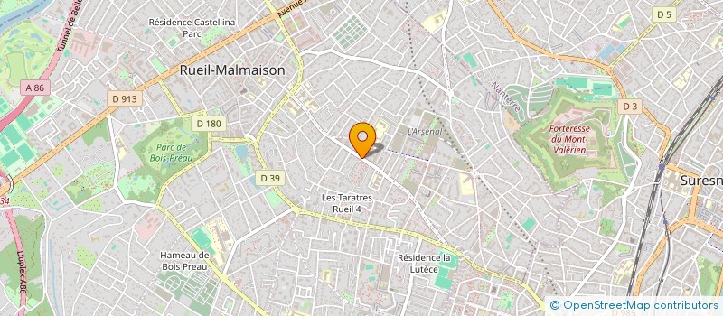 localisation de l'entreprise MADAME MARIE-DOMINIQUE MAYET à RUEIL MALMAISON