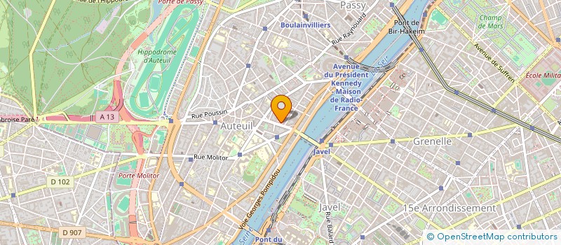 localisation de l'entreprise MADAME MARIE-DOMINIQUE OLIVEAU  PARIS