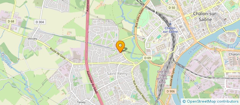 localisation de l'entreprise MADAME MARIE-DOMINIQUE PASQUIER  SAINT-REMY