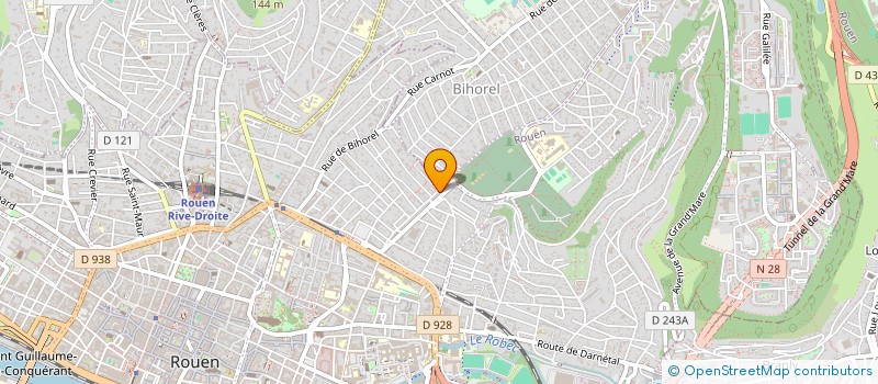 localisation de l'entreprise MADAME MARIE DOMINIQUE PAYEN  ROUEN