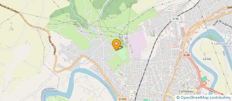 localisation de l'entreprise MADAME MARIE-DOMINIQUE SPINA à ALBI