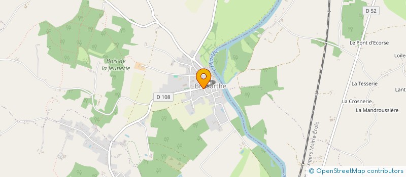 localisation de l'entreprise MADAME MARIE-DOMINQUE CHANET  ETRICHE