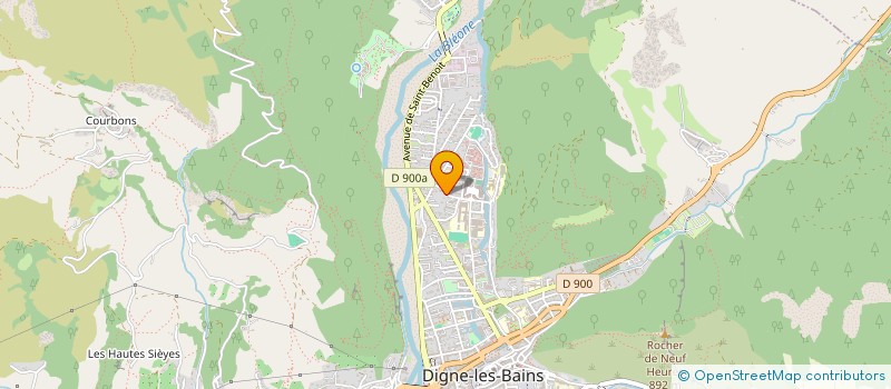 localisation de l'entreprise MADAME MARIE DOMPNIER à DIGNE-LES-BAINS