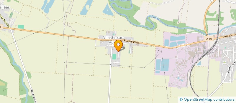 localisation de l'entreprise MADAME MARIE DOREZ  VILLETTE-SUR-AUBE