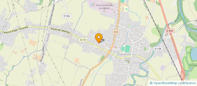 localisation de l'entreprise MADAME MARIE DORMIERES à PINS-JUSTARET