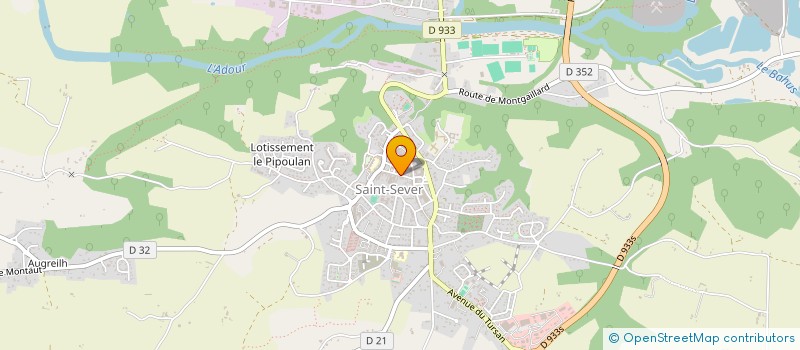 localisation de l'entreprise MADAME MARIE-DOROTHEE CASTETS  AURICE