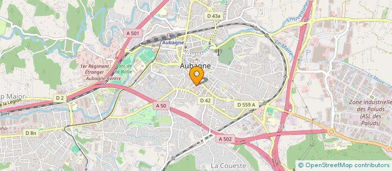 localisation de l'entreprise MADAME MARIE DOS REIS DUARTE à AUBAGNE