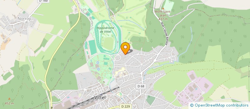 localisation de l'entreprise MADAME MARIE DOS SANTOS  VITTEL