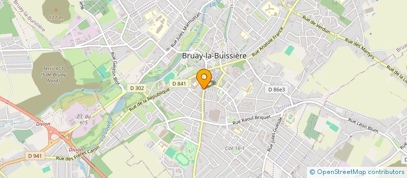 localisation de l'entreprise MADAME MARIE DOS-SANTOS-FACAO à BRUAY-LA-BUISSIERE