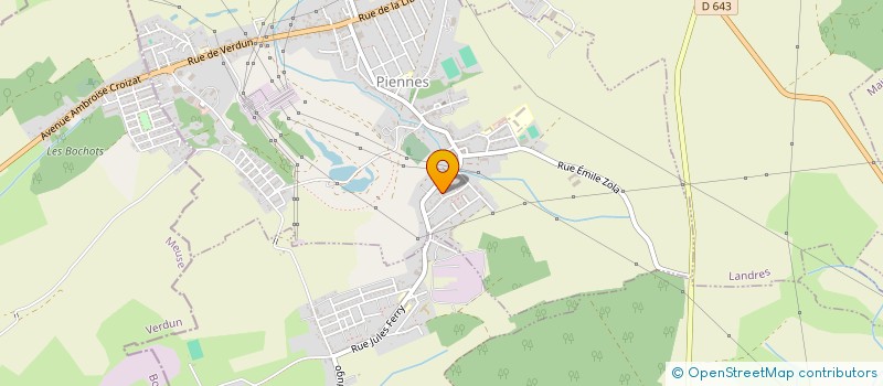 localisation de l'entreprise MADAME MARIE DOSSMANN  PIENNES