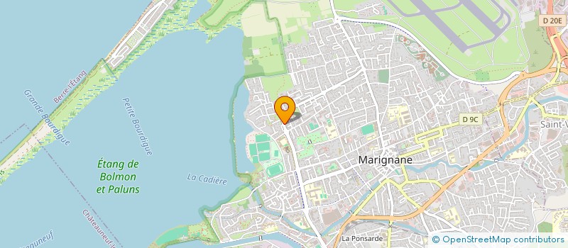 localisation de l'entreprise MADAME MARIE DOUCE CARRASCO  MARIGNANE