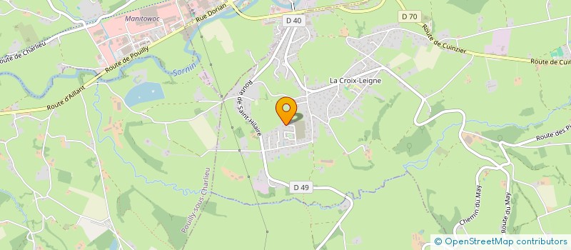 localisation de l'entreprise MADAME MARIE DOUCEY  CHANDON