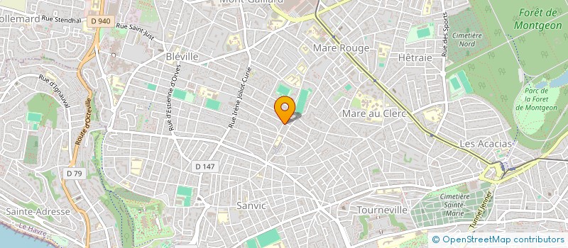 localisation de l'entreprise MADAME MARIE DOUDEMENT à LE HAVRE