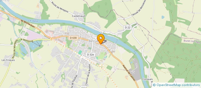 localisation de l'entreprise MADAME MARIE DOUMERC  BESSIERES