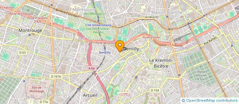 localisation de l'entreprise MADAME MARIE DOURGOUTIAN à GENTILLY