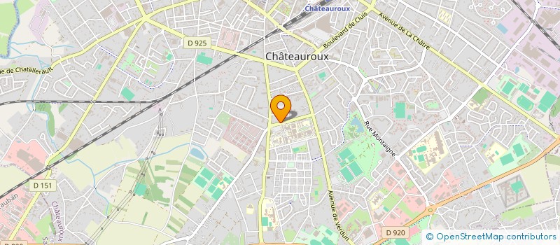 localisation de l'entreprise MADAME MARIE DOUROUGUIN à CHATEAUROUX