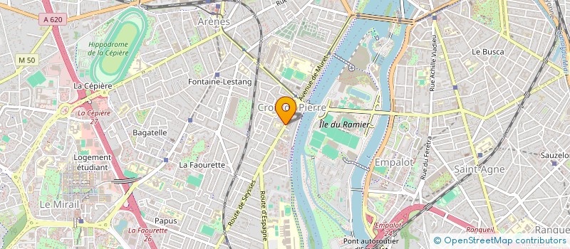 localisation de l'entreprise MADAME MARIE DOUSSAN  TOULOUSE