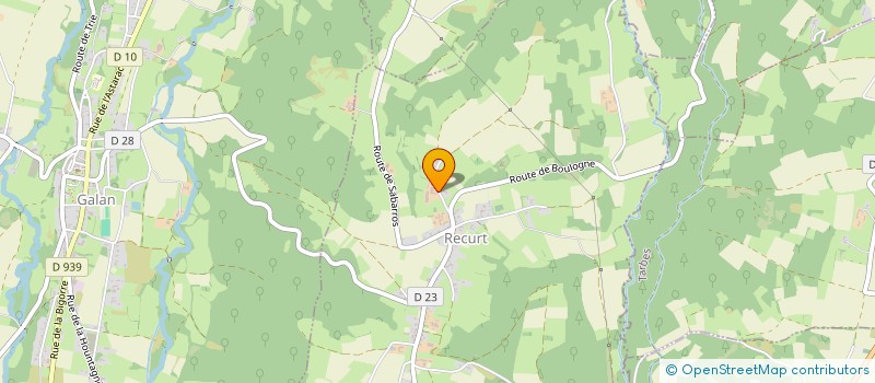 localisation de l'entreprise MADAME MARIE DOUX  RECURT