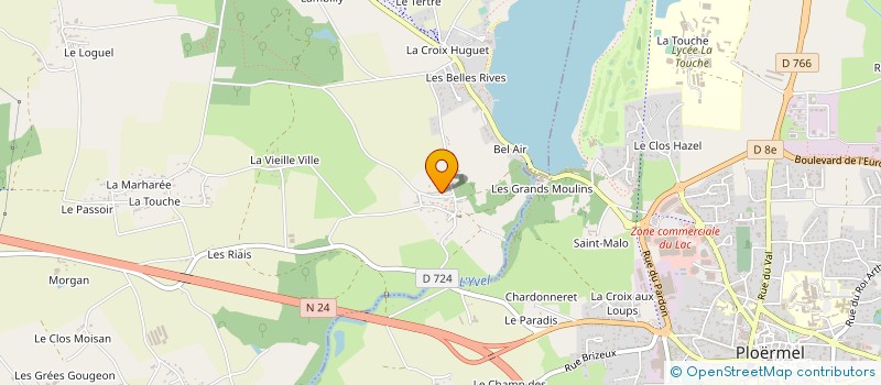 localisation de l'entreprise MADAME MARIE DOYET  TAUPONT