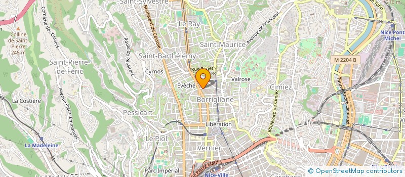 localisation de l'entreprise MADAME MARIE DREVET à NICE