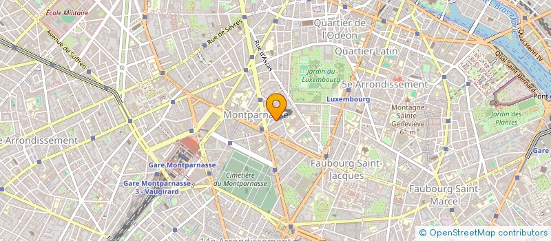 localisation de l'entreprise MADAME MARIE DROMIGNY  PARIS