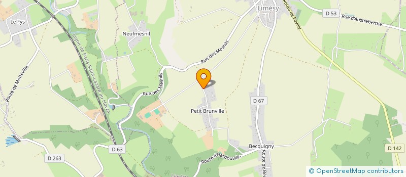 localisation de l'entreprise MADAME MARIE DRONY  LIMESY