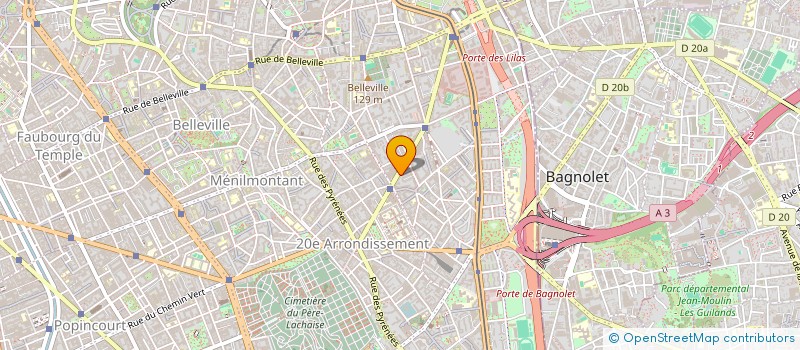 localisation de l'entreprise MADAME MARIE DROUET  PARIS