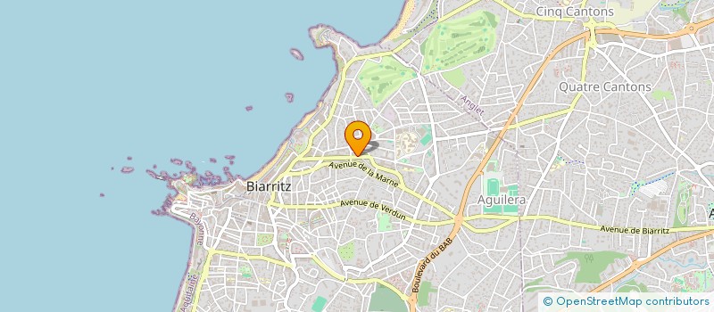 localisation de l'entreprise MADAME MARIE DROUILLET à BIARRITZ