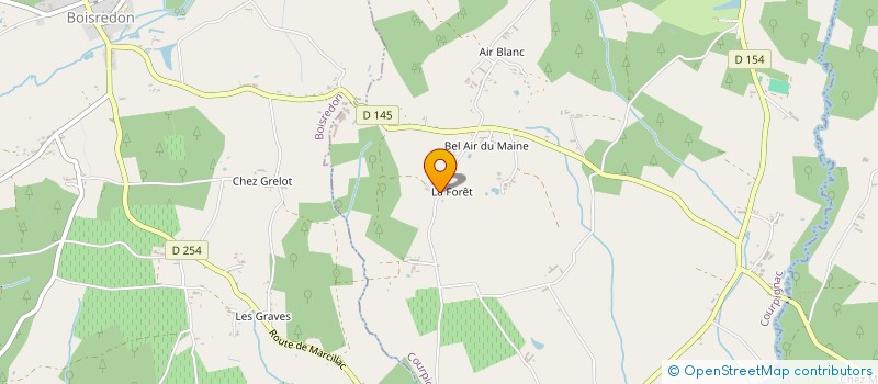 localisation de l'entreprise MADAME MARIE DU CHEYRON DU PAVILLON  SALIGNAC-DE-MIRAMBEAU