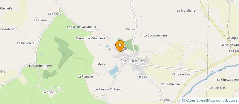 localisation de l'entreprise MADAME MARIE DU LAU D'ALLEMANS  PERVENCHERES