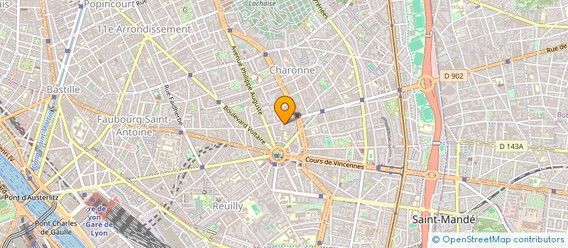 localisation de l'entreprise MADAME MARIE DUBAILE  PARIS