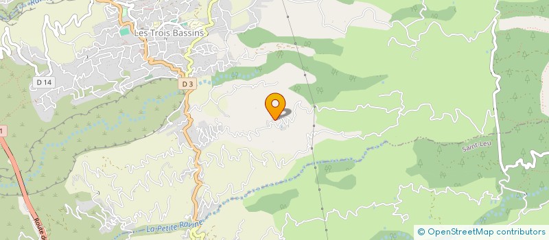 localisation de l'entreprise MADAME MARIE DUBARD  LES TROIS-BASSINS