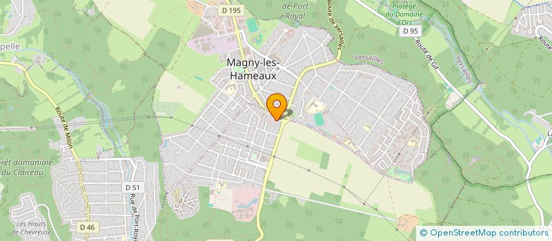 localisation de l'entreprise MADAME MARIE DUBEROS à SAINT-REMY-LES-CHEVREUSE