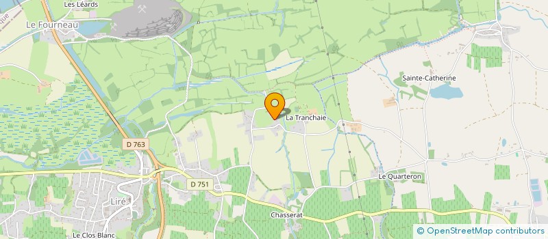 localisation de l'entreprise MADAME MARIE DUBILLOT  OREE-D'ANJOU