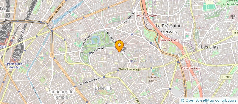 localisation de l'entreprise MADAME MARIE DUBOIS à PARIS