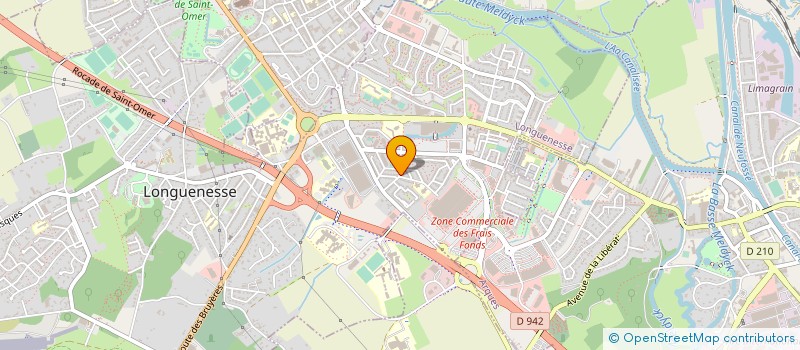 localisation de l'entreprise MADAME MARIE DUBOIS à LONGUENESSE