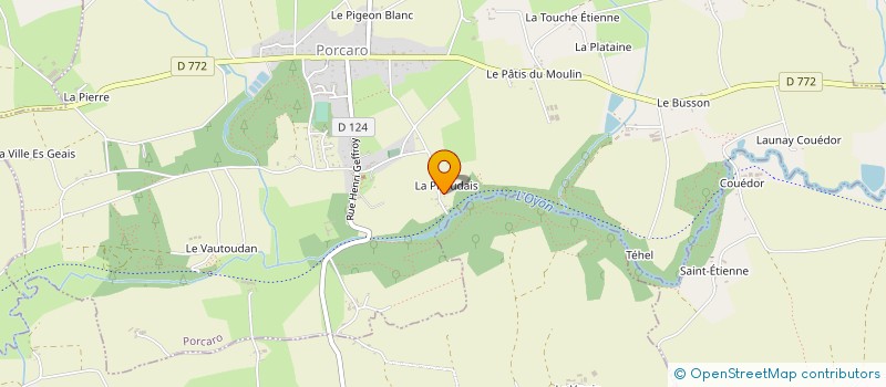 localisation de l'entreprise MADAME MARIE DUBOIS à PORCARO