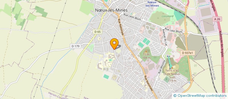 localisation de l'entreprise MADAME MARIE DUBOIS  NUX-LES-MINES