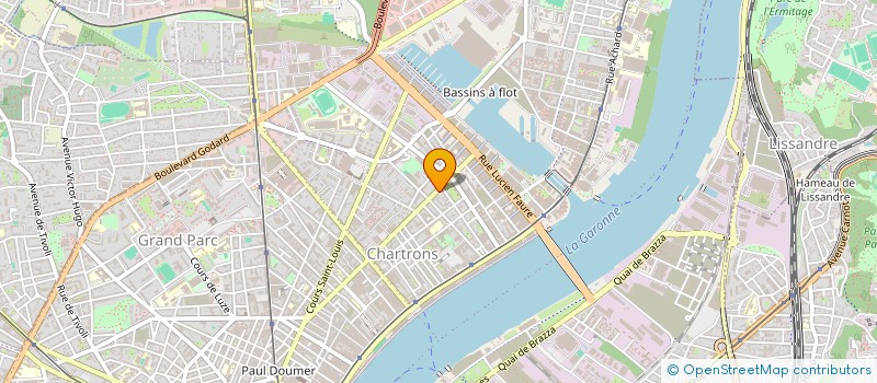 localisation de l'entreprise MADAME MARIE DUBOIS  BORDEAUX