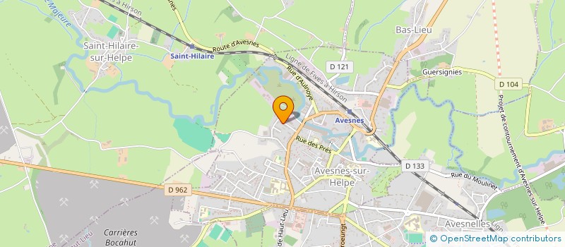 localisation de l'entreprise MADAME MARIE DUBOIS  HAUT-LIEU