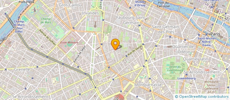 localisation de l'entreprise MADAME MARIE DUBOIS-TOUSSAINT  PARIS