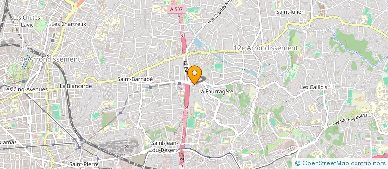 localisation de l'entreprise MADAME MARIE DUBOST à MARSEILLE