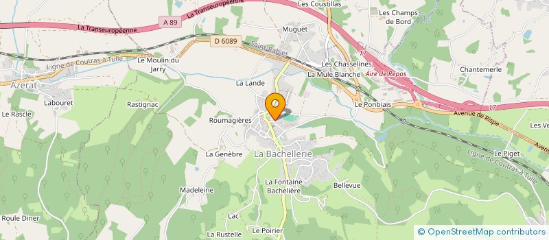 localisation de l'entreprise MADAME MARIE DUBREUIL à SAINTE-ORSE