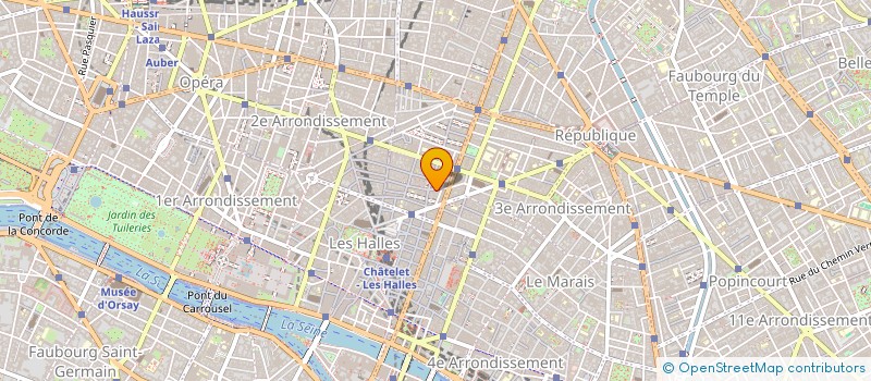 localisation de l'entreprise MADAME MARIE DUBUISSON  PARIS