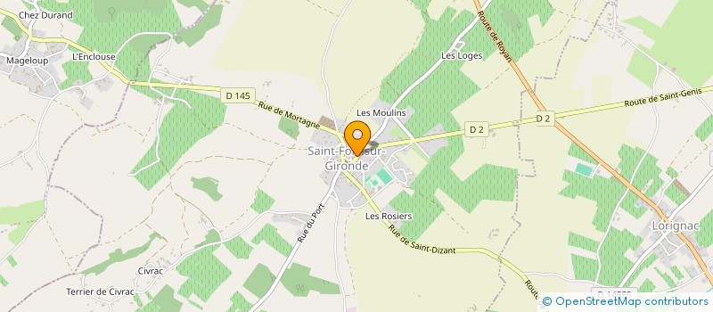 localisation de l'entreprise MADAME MARIE DUCEPS  SAINT-FORT-SUR-GIRONDE