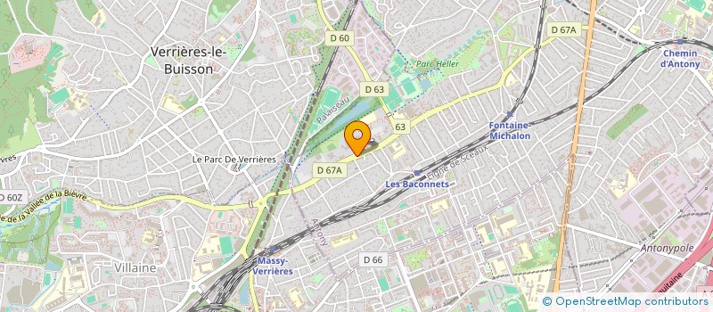 localisation de l'entreprise MADAME MARIE DUCHON à ANTONY