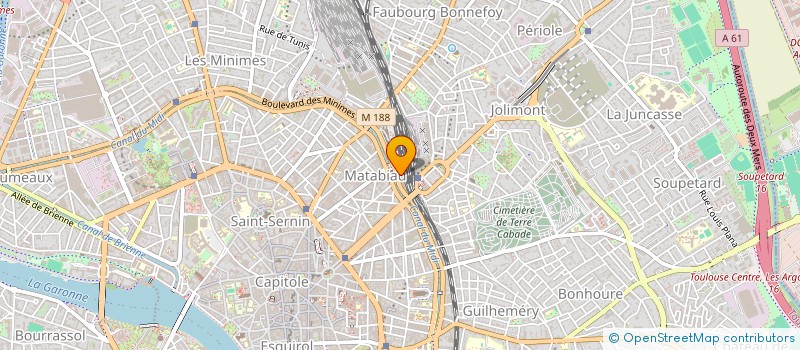 localisation de l'entreprise MADAME MARIE DUCLOS à TOULOUSE