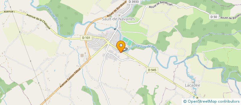 localisation de l'entreprise MADAME MARIE DUCLOUX  SAULT-DE-NAVAILLES