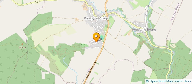 localisation de l'entreprise MADAME MARIE DUCRE  ROUSSY-LE-VILLAGE